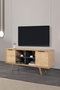 Hanah Home Sina 3319 Soporte para TV Roble Zafiro y Antracita